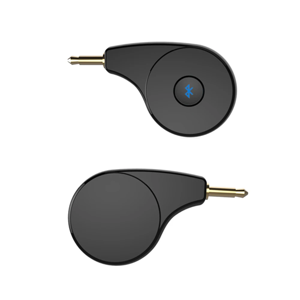 Beste Originele Bluetooth Ontvanger Met Hand gratis Calling draadloze Audio adapter AUX 3.5mm Plug Uitgang bluetooth carkit voor iphone HTC