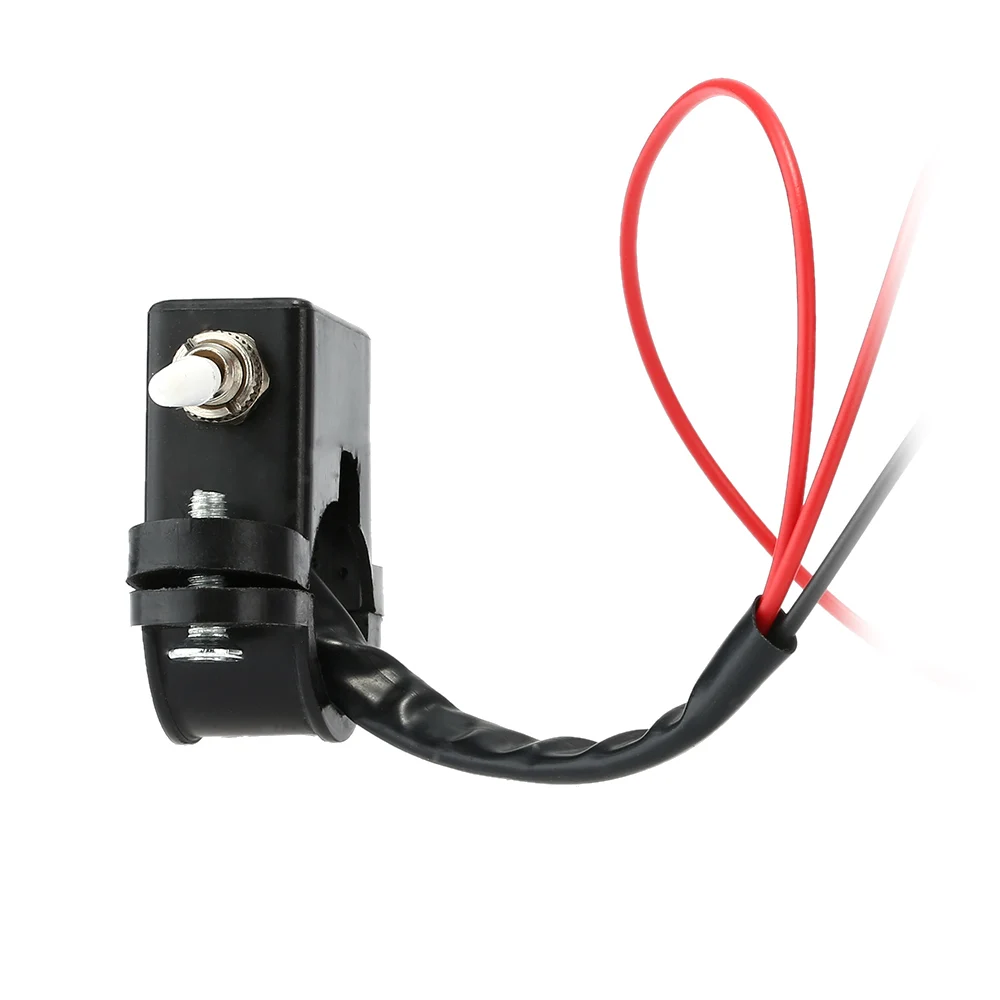 

Motorcycle Dual Double Flash Warning Light Switch 2.2cm 2.5cm Diameter Handlebar DIY ON-OFF Switch Accessory for Motorcycle