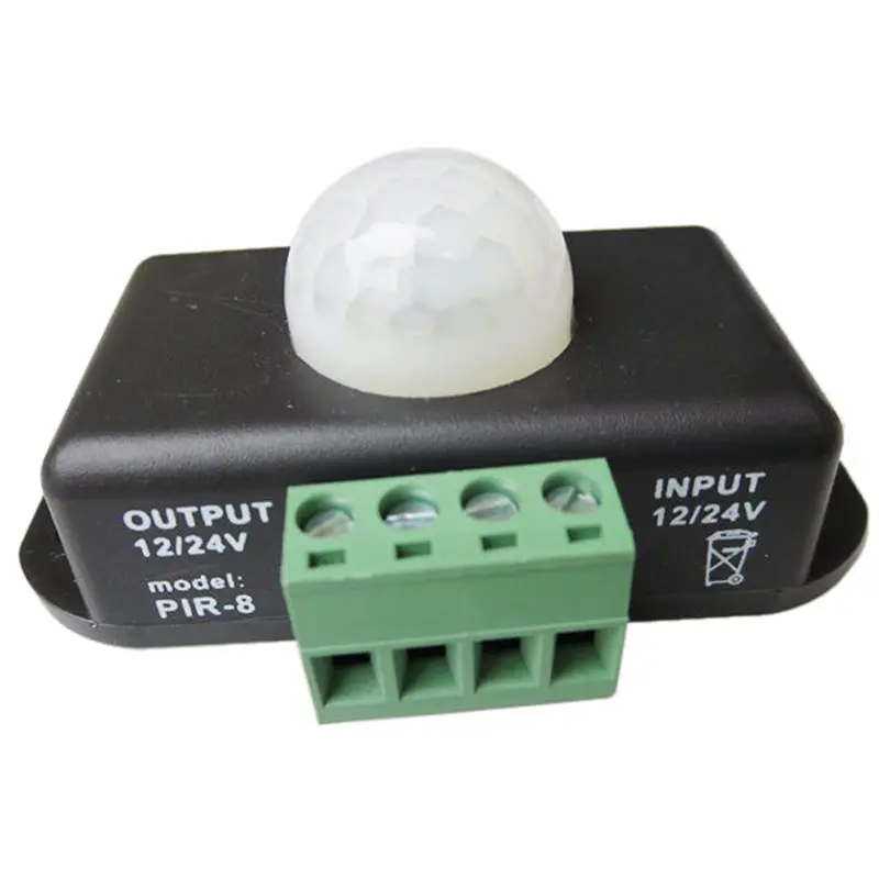 Auto lighting Detector Body Infrared PIR Motion Sensor Switch For Led