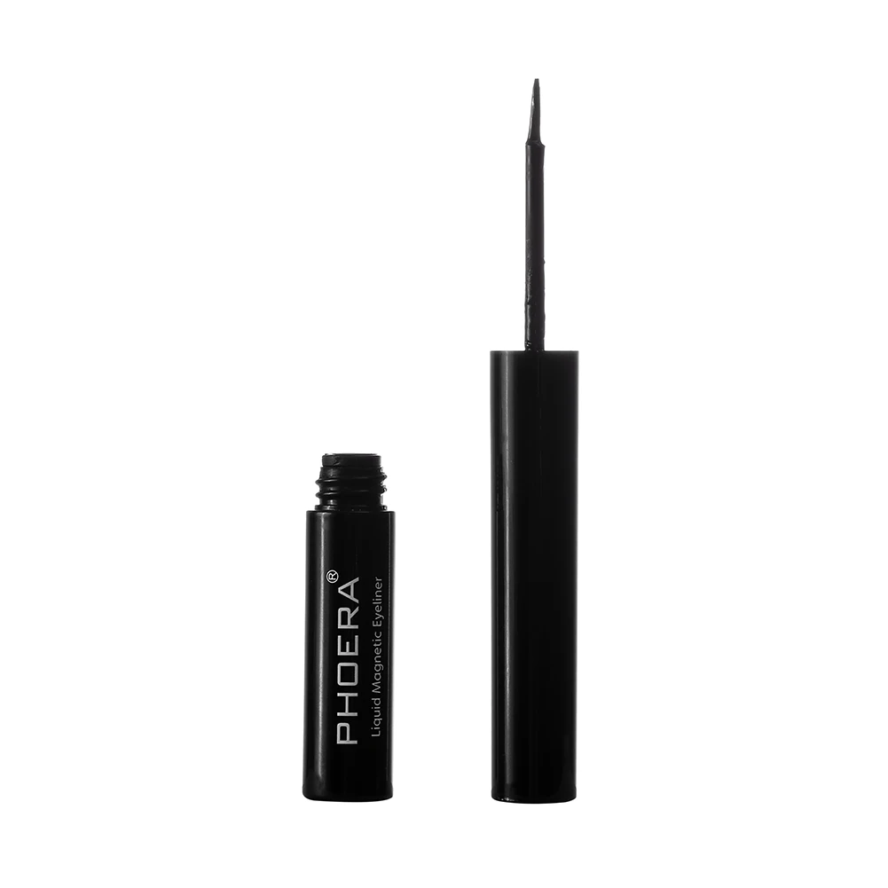 PHOERA Magnetic Eyeliner Liquid Easy To Wear Fast Drying Sweat-proof Longlasting Waterproof Eyeliner for Magnets Eyelashes TSLM2