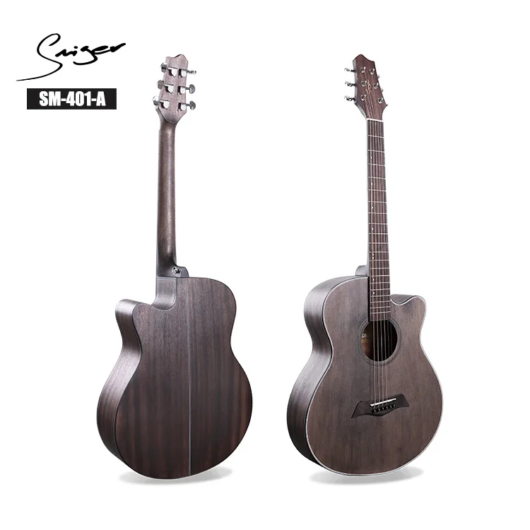 Гитара акустическая электрическая стальная струна Flattop 40 дюймов A Body Guitarra 6 струн