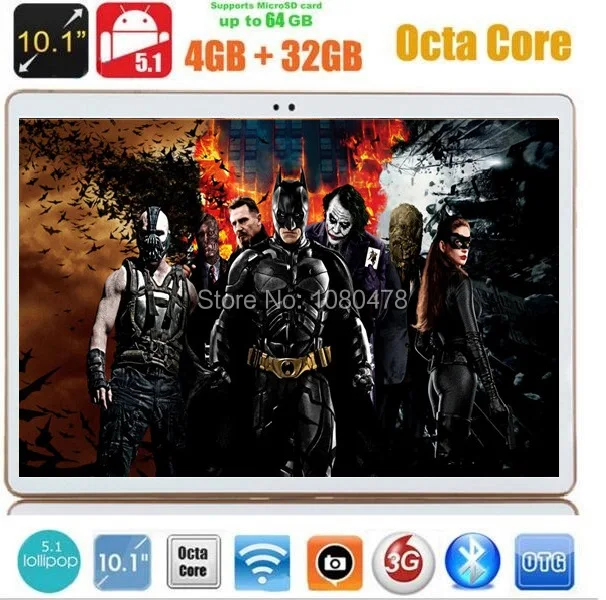 Free shipping 10 inch tablet pc Octa core 3G 4G LTE 1280 800 5 0MP 4GB