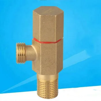 

Hexagonal Handle Copper Triangle Valve Toilet Tee Full Copper Triangle Valve Toilet Water Heater Inlet Valve