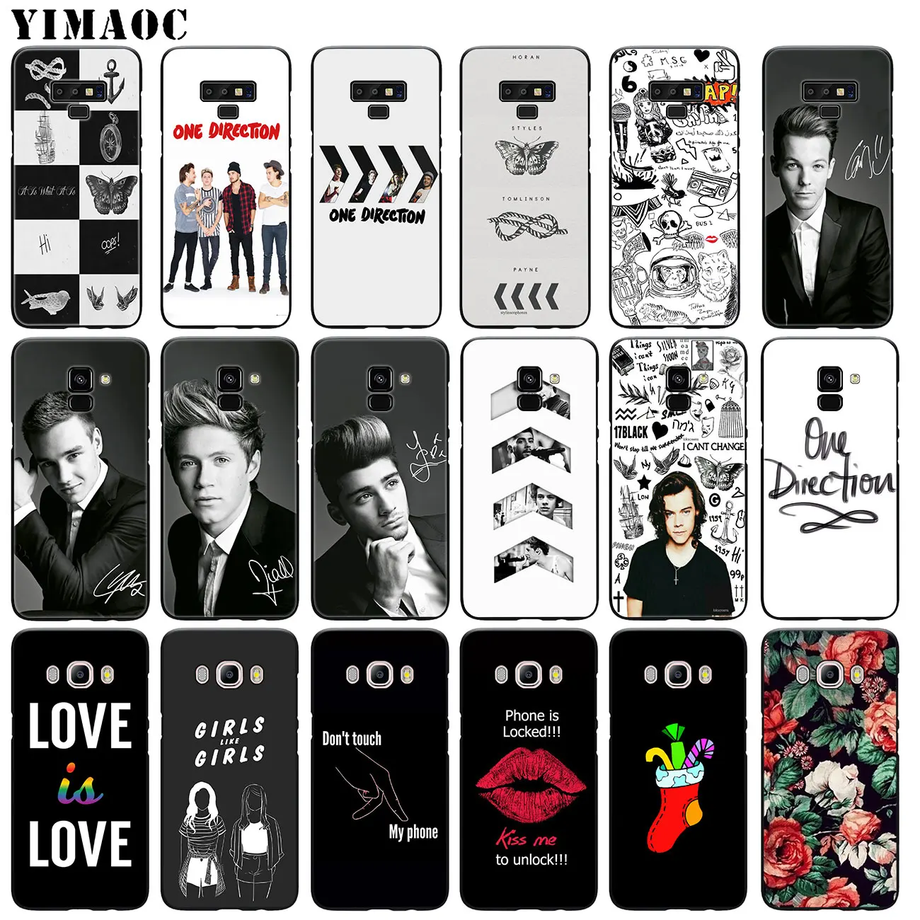 Мягкий силиконовый чехол YIMAOC Niall Horan One Direction для Samsung Galaxy A6 Plus A9 A8 A7 2018 A3 A5 2016 2017 Note 9 8