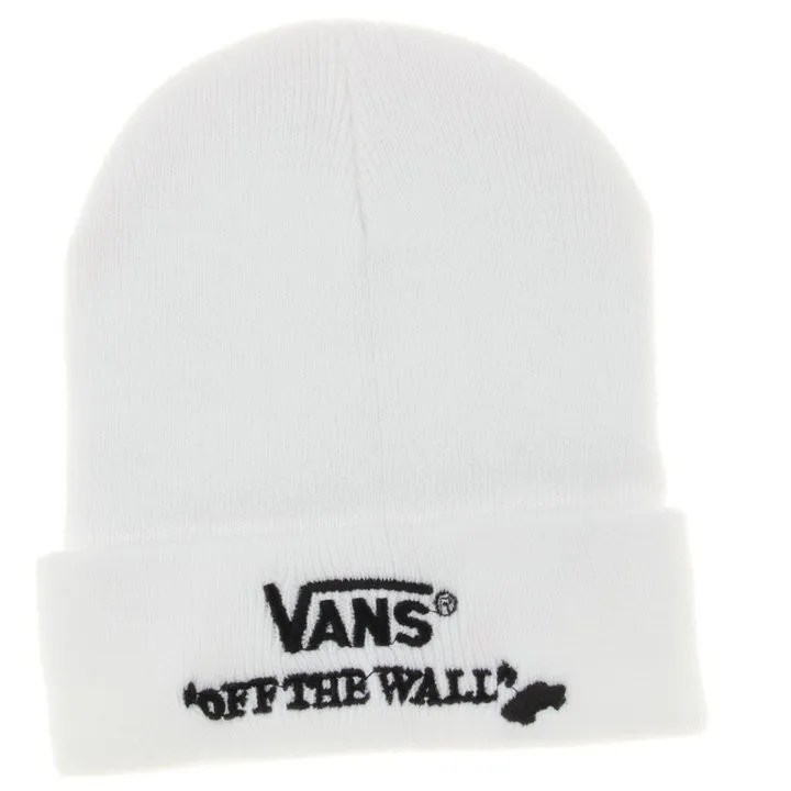 vans white beanie