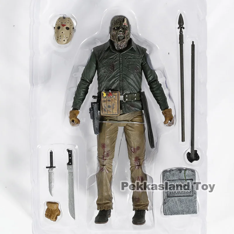 NECA Friday the 13th Part VI: Jason Lives ПВХ фигурка Коллекционная модель игрушки - Цвет: Jason Lives no box