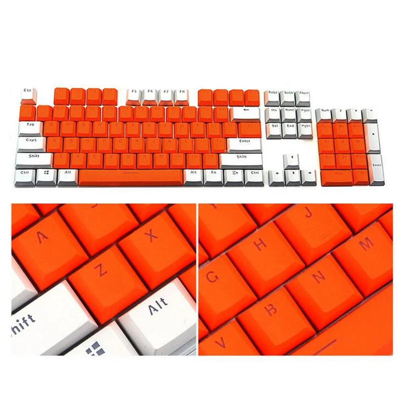 DIY PBT клавишная крышка s Различные цвета на выбор для Cherry MX клавиш механическая клавиатура клавишная крышка переключатели 104 клавишная накладка США Раскладка