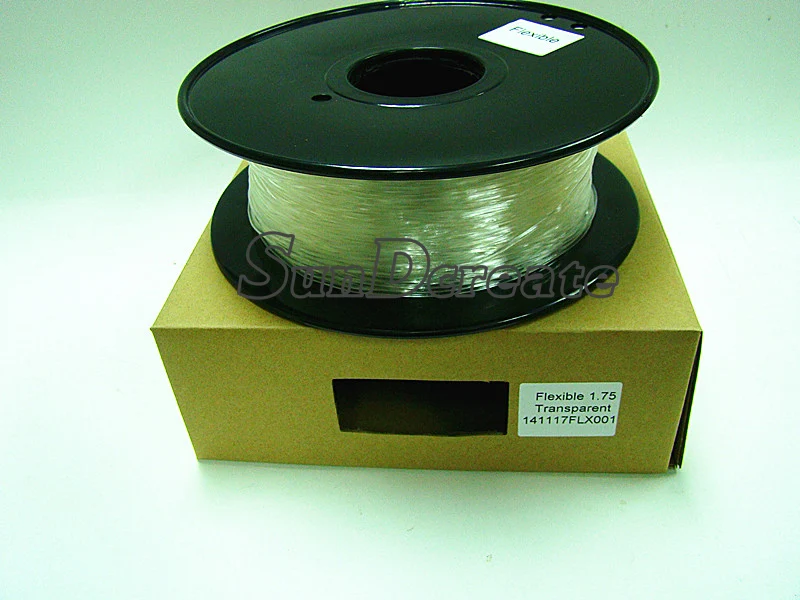 SunDcreate ТПУ Гибкая нить для 3D принтера 1 75 мм 0 8 кг Makerbot Reprap Mendel UP Machine|filament 1.75mm|printer