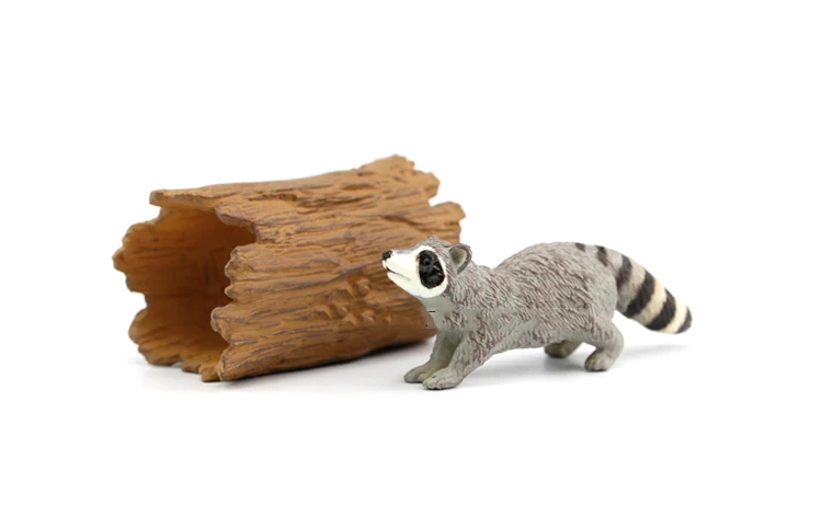 

Original Japan Rement Wild Animal Raccoon Model Collectible Figurine Figure Toy Kids Gift Educational Toy