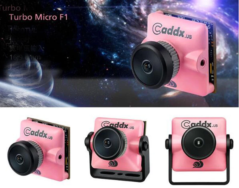 

2.1mm 16:9/4:3 1200TVL Caddx Turbo Micro F1 1/3 CMOS Sensor UAV Mini FPV Racing Camera Low-latency NTSC/PAL FOV160 For RC Hobby