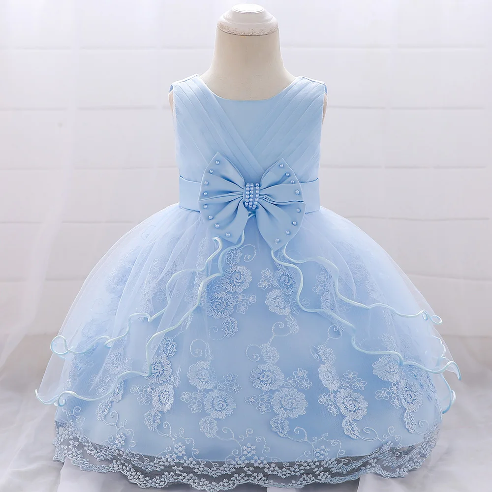 KEAIYOUHUO/летнее платье для маленьких девочек; Vestidos Iinfantil; рождественское платье; платья принцессы для первого дня рождения; одежда для маленьких девочек