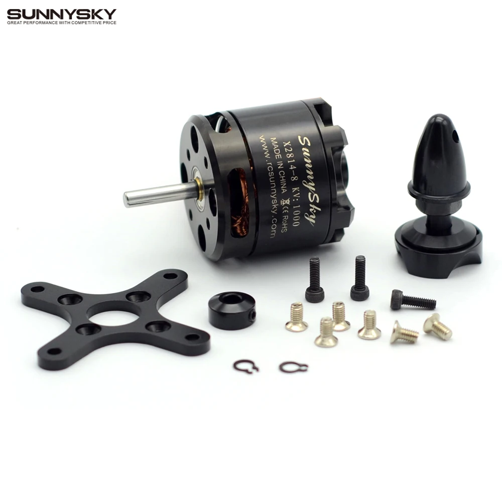 SunnySky X2814 900KV 1100KV 1250KV Outrunner External Rotor Brushless