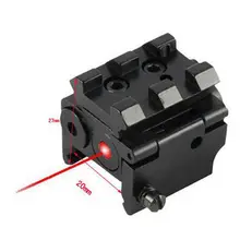 Мини Регулируемая компактная Красная точка лазерный прицел подходит для Глок 17 19 с 20 мм рейку Охотничьи аксессуары ht183