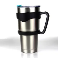 100 штук ручка держатель Универсальный стандартный многоцветный 30 унций для подстаканников нержавеющая сталь изолированный стакан кружка ручка