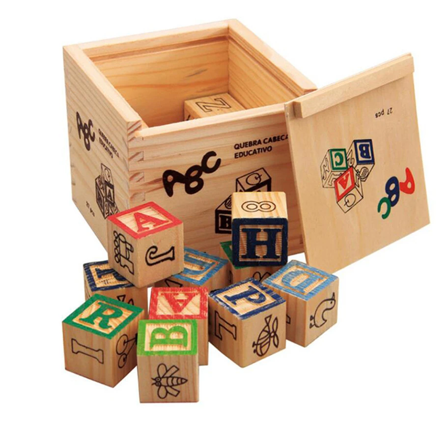 traditional wooden blocks