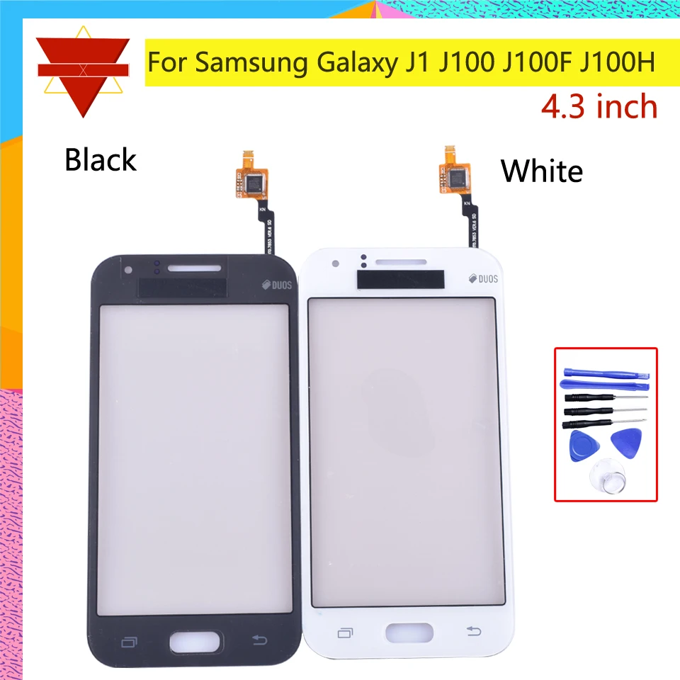 

4.3"For Samsung Galaxy J1 2015 J100 J100F J100FN J100H Touch Screen Digitizer Sensor Glass whit flex cable