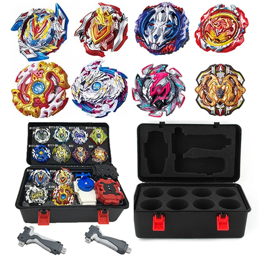 

Toupie Beyblades Metal Fusion Beyblades Set Storage Box Top Beyblade burst bey 4D With Launcher Bey blade Toys For Children Boys