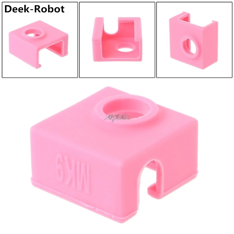 Силиконовый блок нагревателя Deek Robot для 3D принтера Anet Prusa i3 MK7/MK8/MK9 Прямая