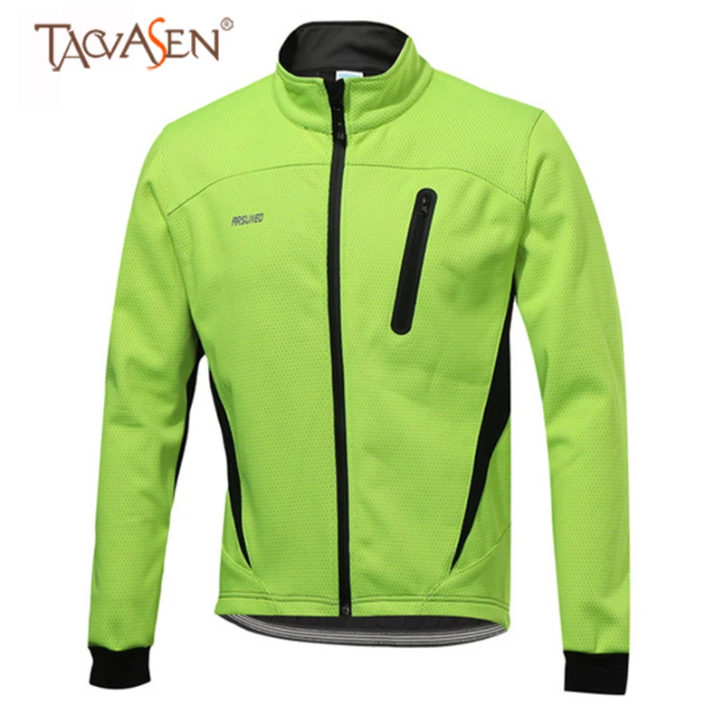 

TACVASEN Men Hiking Fleece Jacket Windbreaker Fishing Cycling Reflective Jacket Windproof Biker Sports Thermal Jacket SH-AR-05