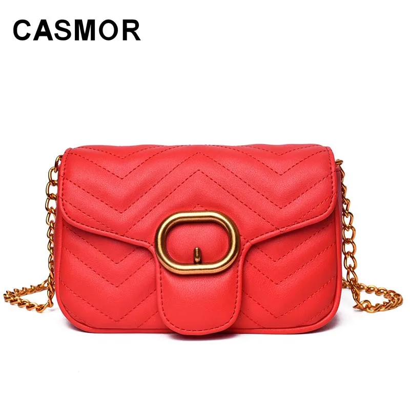 

CASMOR Famous Brand Women Shoulder Bags Soft Leather Crossbody Bag Designer Messenger Bags New Flap Bag Bolsa Feminina
