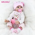 ₩NPKDOLL 22 ''55 см Силиконовые <b>Reborn</b> Baby Doll Детские ...