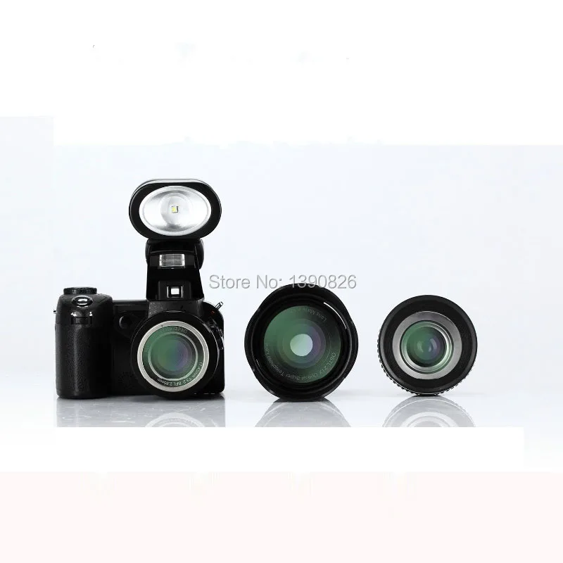 Protax D7200 Digital Video Camera 33MPcamera Digital Professional Camera 24X Optical Zoom Camera plus LED headlamps free