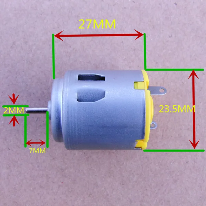 3-6 В Micro R260 двигатель постоянного тока для DIY игрушка четыре колеса научных Эксперименты Бесплатная доставка Россия - изображение