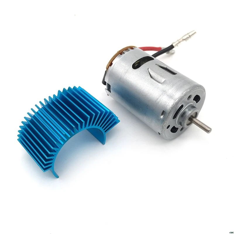 Мотор 540 + редуктор 17T радиатор двигателя для Wltoys 12428 12423 1/12 Запчасти