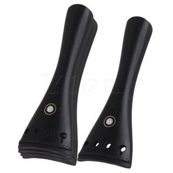 

Yibuy 5x Balck Ebony Wood 4/4 Violin Tailpiece with Multicolour Pearl Shell Dot