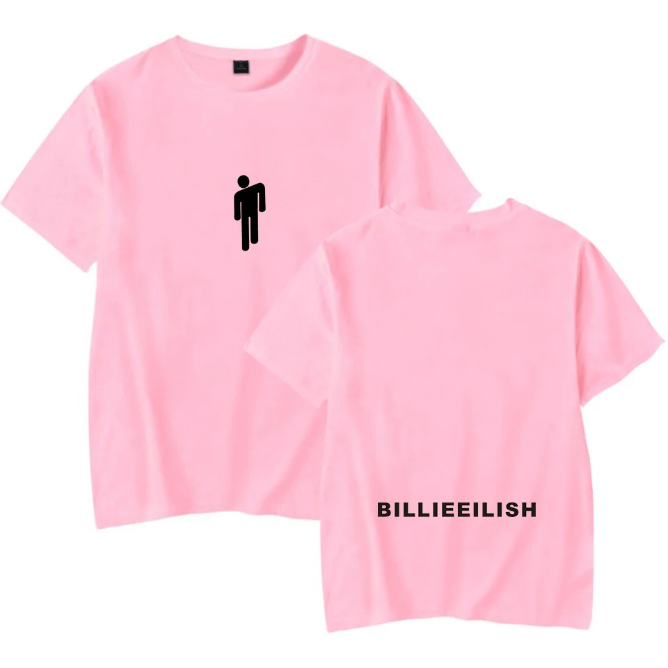 

New Fashion Billie style Casual T-shirt Women Men Tees Summer Short Sleeves T-shirt Billie Kpop T Shirt Drop Shipping
