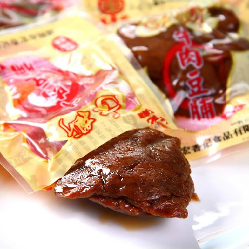 Classical chinese food beef&dried tofu snack food supply chinese snacks