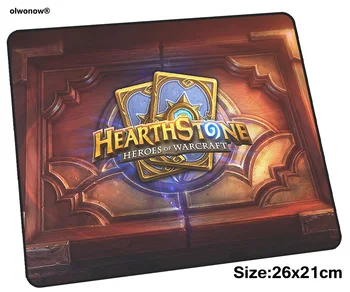 

Hearthstone mousepad 26x21cm gaming mouse pad big gamer mat Cartoon game computer desk padmouse keyboard Gorgeous play mats