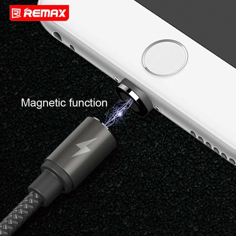 Remax Тип C Магнитный кабель для быстрой зарядки usb кабель с светодиодный светильник для huawei P9 P10 P20 Xiaomi Mi 8 lite samsung Galaxy S9 S10 S8