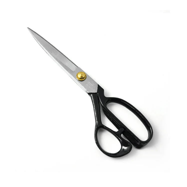 

free shipping 8 inch forged carbon steel tailor scissors durable fabric cutting dressmaker's shears