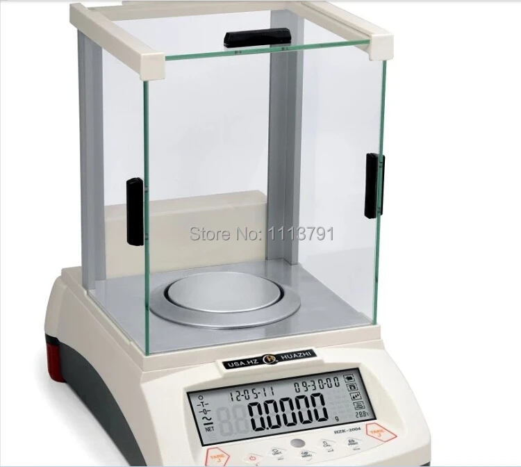 Huazhi HZK 110g / 0.0001g Lab Analytical Digital Balance Scale