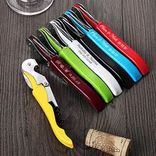 Персонализированные Свадебные Сувениры Штопор для вина индивидуальные имена Свадебные пробковый винт инструмент для откупоривания бутылок открывалка для бутылок для свадебного подарка