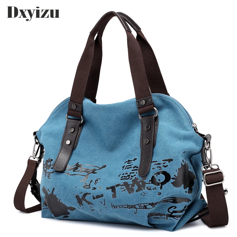 

Brand Women's Canvas Handbags High Quality Female Casual Single Shoulder Bags Vintage Ladies Multifunctional Totes Bolsos