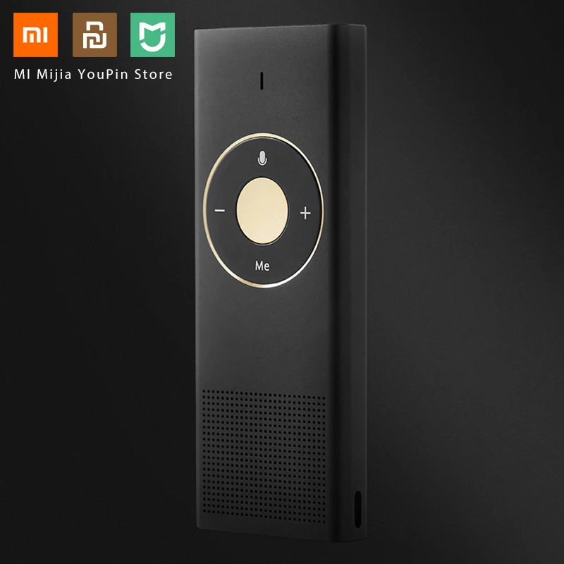 Новейший Xiaomi Mijia переводчик Pro Путешествия исследования работа 15 языков microsoft перевод двигатель 7 дней в режиме ожидания 8H перевод