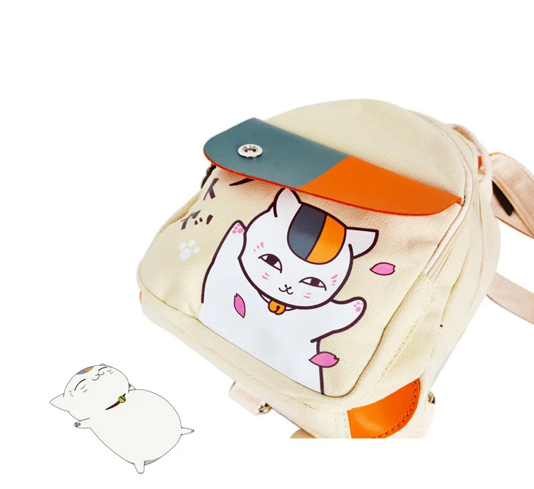 Аниме Natsume Yuujinchou брезентовый мини-рюкзак многофункциональный рюкзак дорожная сумка-мессенджер нагрудная сумка унисекс рюкзак