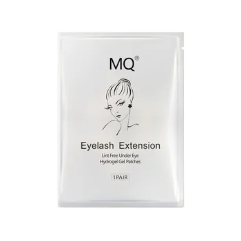 

MQ Brand 50/100/300 Pairs Lint Free Under Eye Gel Patches for Eyelash Extension Eye Mask Beauty Tool (100 Pairs)
