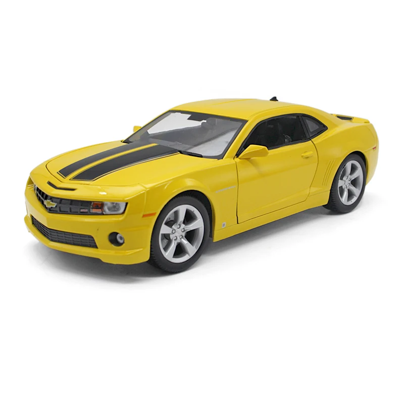 

1:18 Maisto Chevrolet Camaro SS 2010 yellow Diecast model car