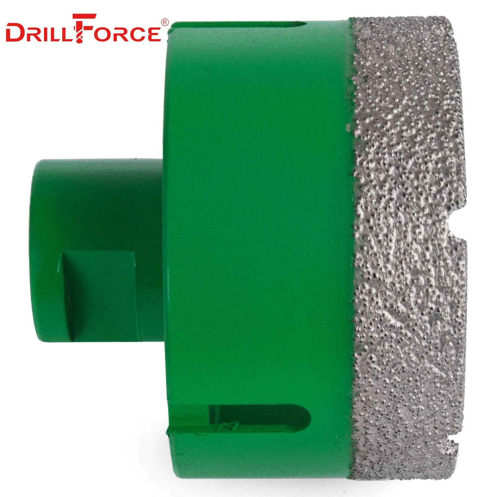 Набор пил с алмазными отверстиями Drillforce 5 шт. 25/40/45/50/68 мм M14 прочный карборунд