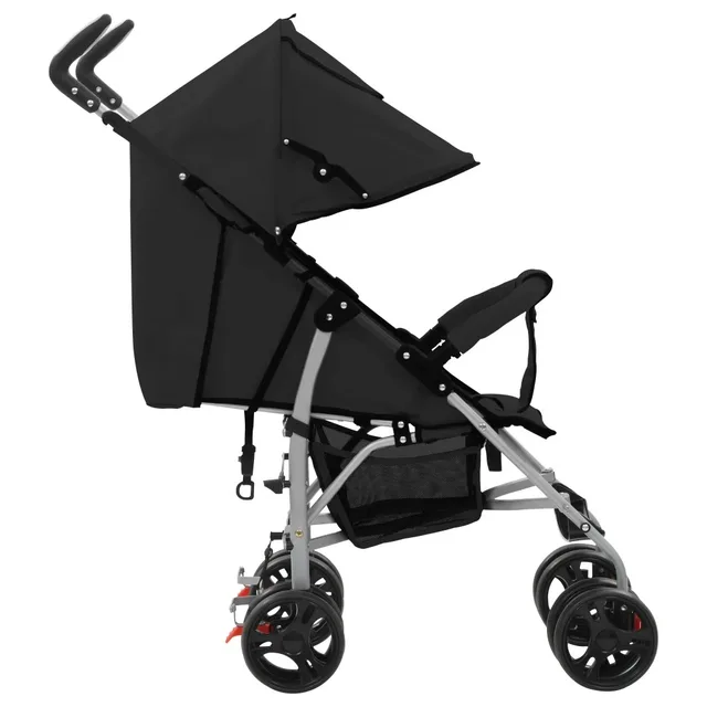 $US $59.99  2 In 1 Folding Baby Stroller Pram Removable Awning Double Locking System Four Wheels Stroller For 0