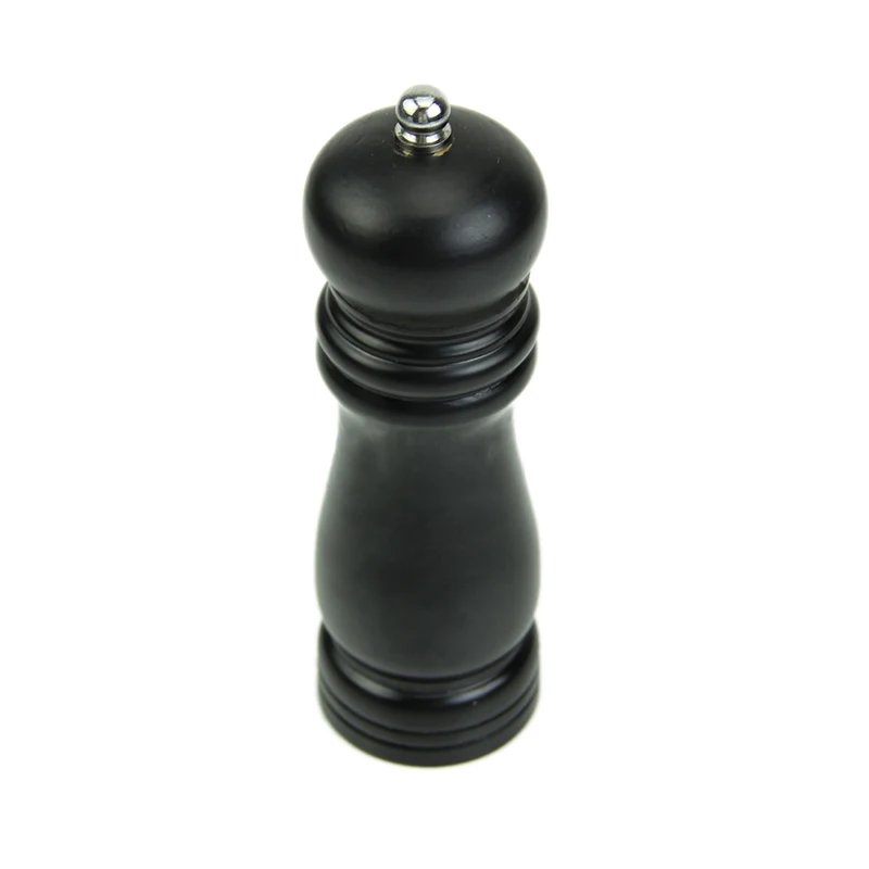 

High Quality New Wooden Wood Pepper Salt mill Shaker Pepper grinder Gadget Cooking Meat Restaurants Brand New Black