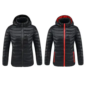 

1 Pair Outdoor Graphene Electric Heated Down Jacket USB Constant Temperature Heating Carbon Fiber Warm Winter Coat