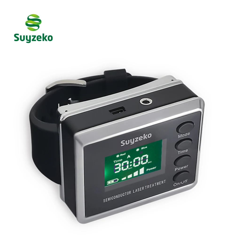 Physiotherapy healthcare 650nm laser light /wrist Diode low level laser therapy LLLT for diabetes hypertension treatment Physiotherapy healthcare 650nm laser light /wrist Diode low level laser therapy LLLT for diabetes hypertension treatment