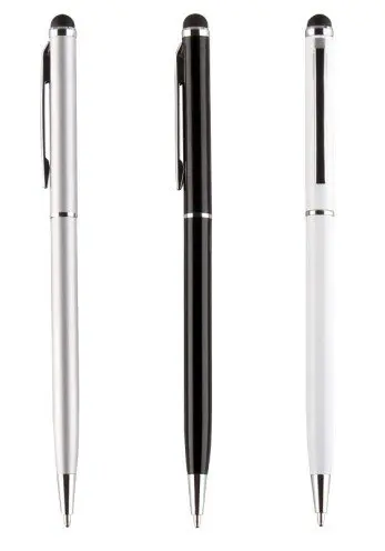 

[Free 1 Side Engrave Logo] IPAD Touch Metal Pen for Promotion/Gift/Office Use - Best Choice For Company Stylus Pen