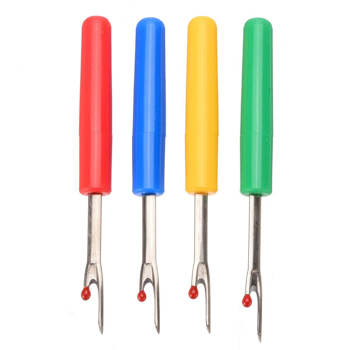 New 4pcs Seam Ripper Stitch Unpicker Plastic Handle Thread Cutter DIY Sewing Remover Cross Embroidery Tools Sewing Accessories