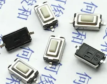 

[VK] The patch button Light touch switch 3*6*2.5mm 3*6*2.5 3x6x2. 5mm color :white 500pcs/lot