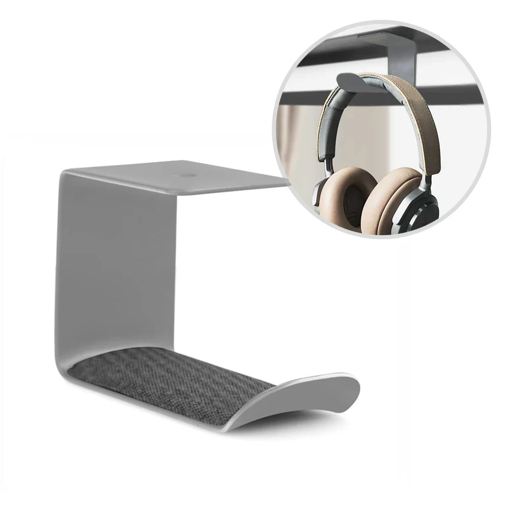 

Headphone Stand Hanger Metal Headphone Holder Wall Mount Gaming Headset Holder Stand
